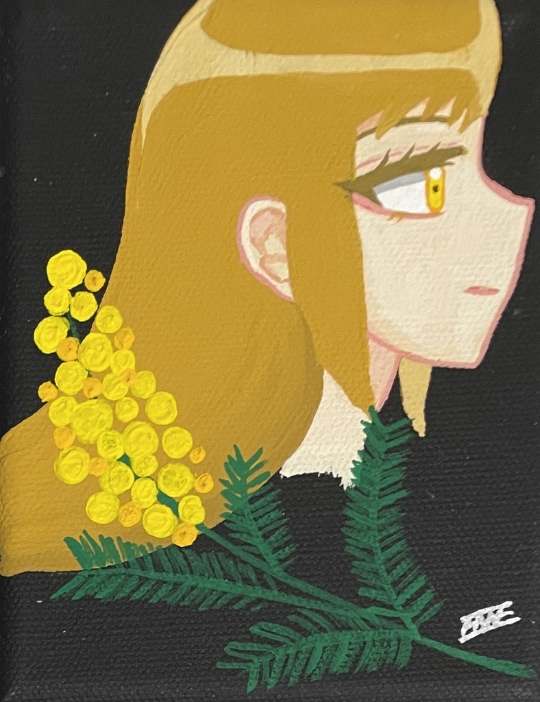 【原画販売】mimosa girl