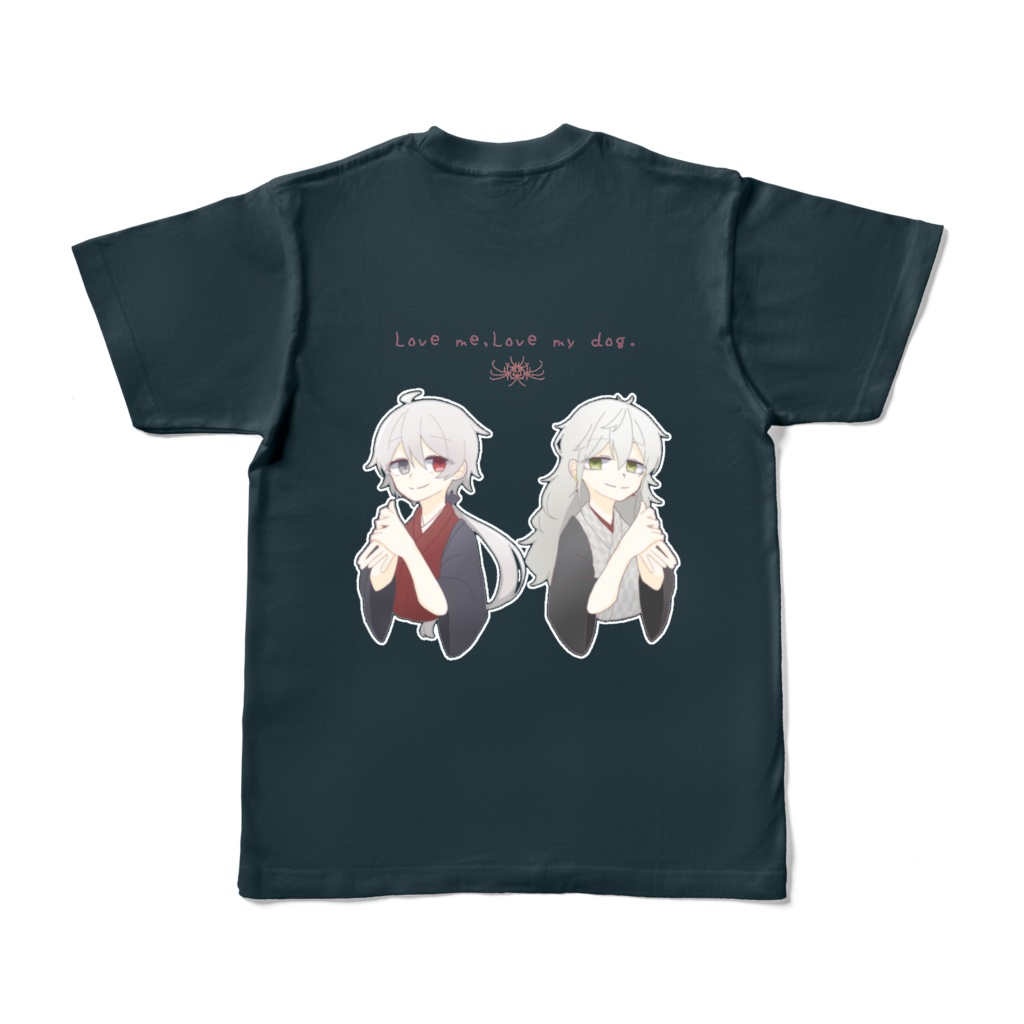 【らぶみーTシャツ】 四月千景 × 花水鏡花