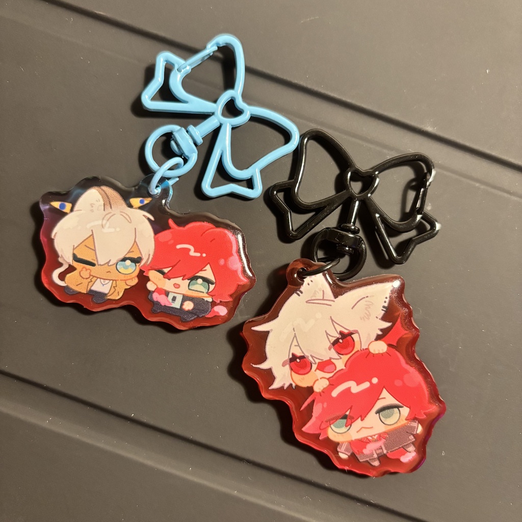 ぷっくりペアアクキー