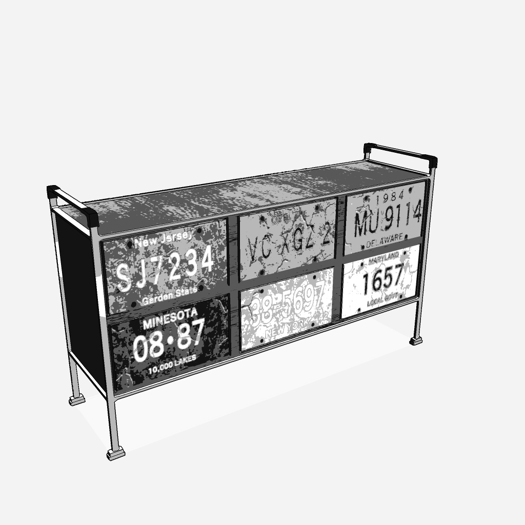 アメカジ風チェスト