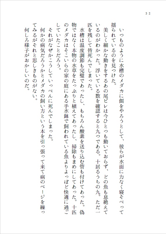 『不明のフラクタル』リリー・スイミー