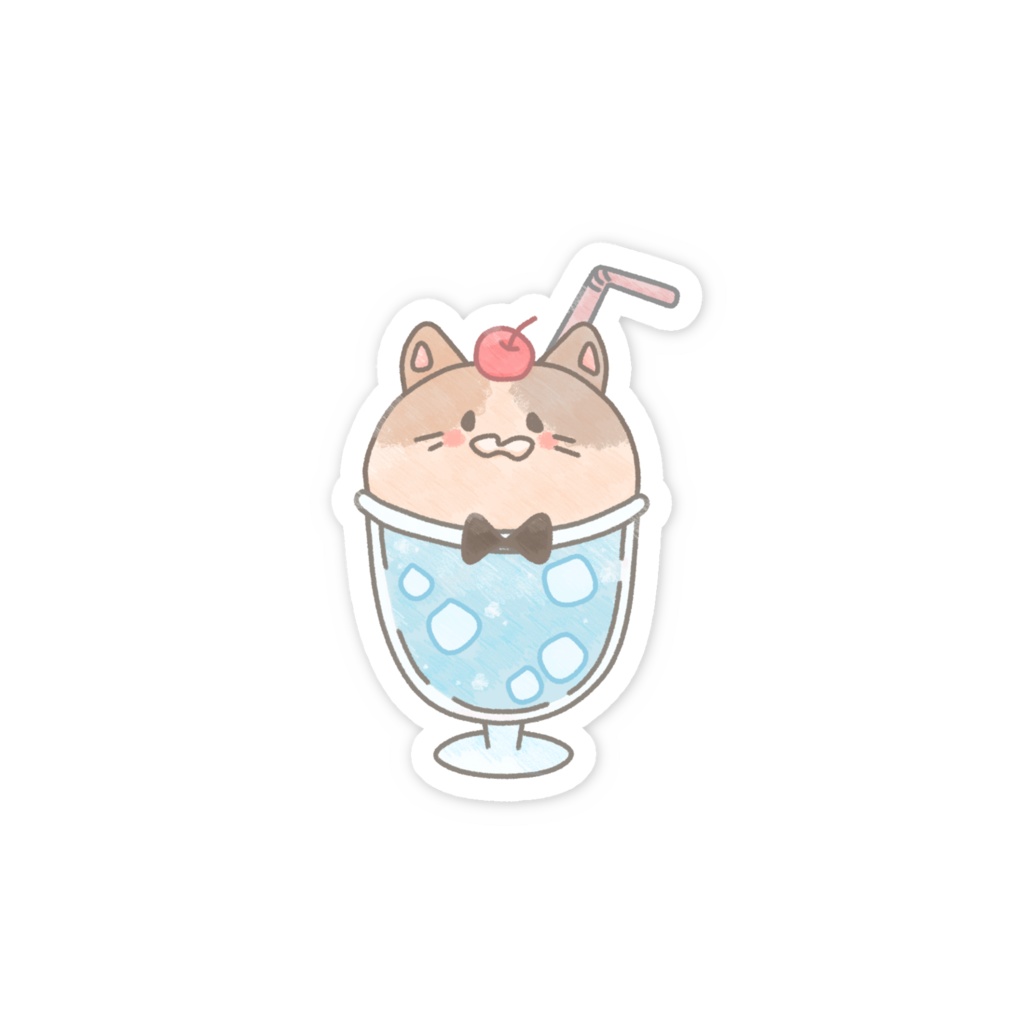 クリームにゃんこソーダ