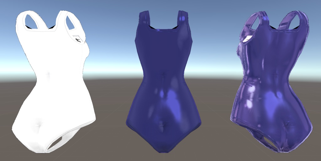 バニースーツ&スクール水着セット リア-アリス(RearAlice)用