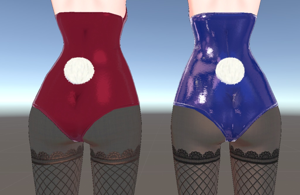 バニースーツ&スクール水着セット リア-アリス(RearAlice)用