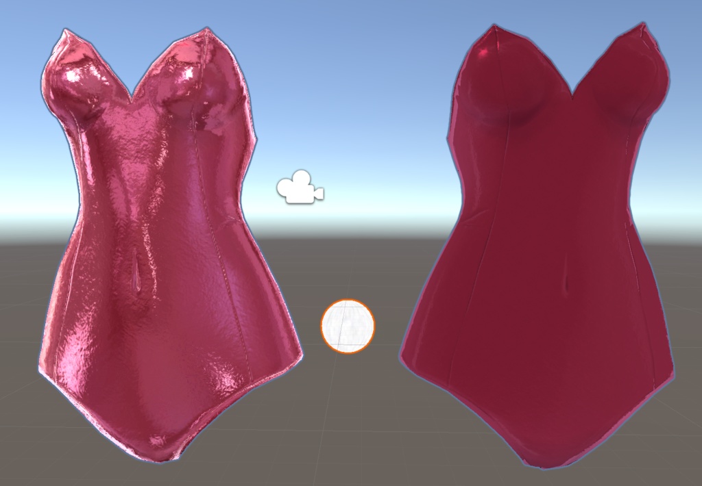 バニースーツ&スクール水着セット リア-アリス(RearAlice)用