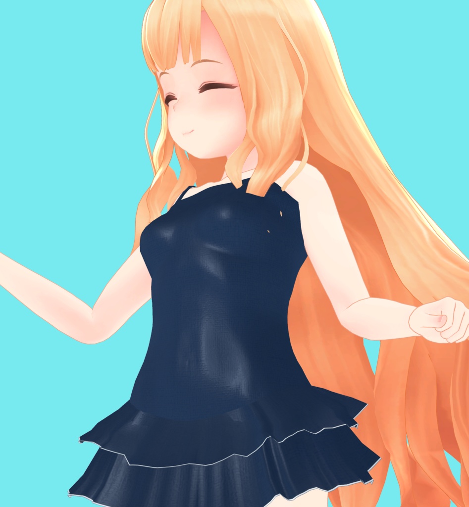 フリルワンピース水着 for LSbody