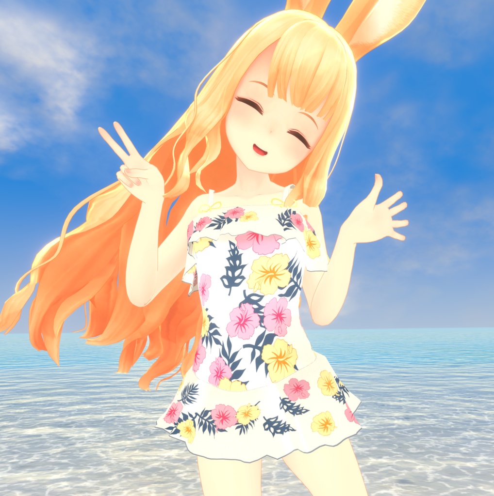 フリルワンピース水着 for LSbody