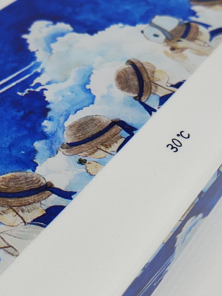 30℃(アクリルブロック)