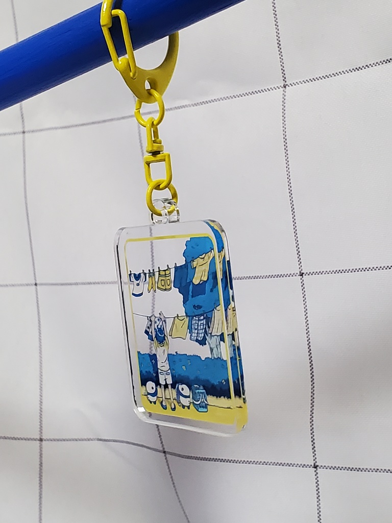 お手伝い　アクリルキーホルダー