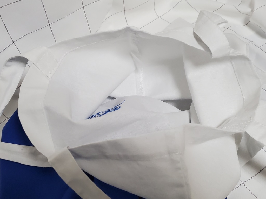 パンダワンポイント刺繍トートバッグ