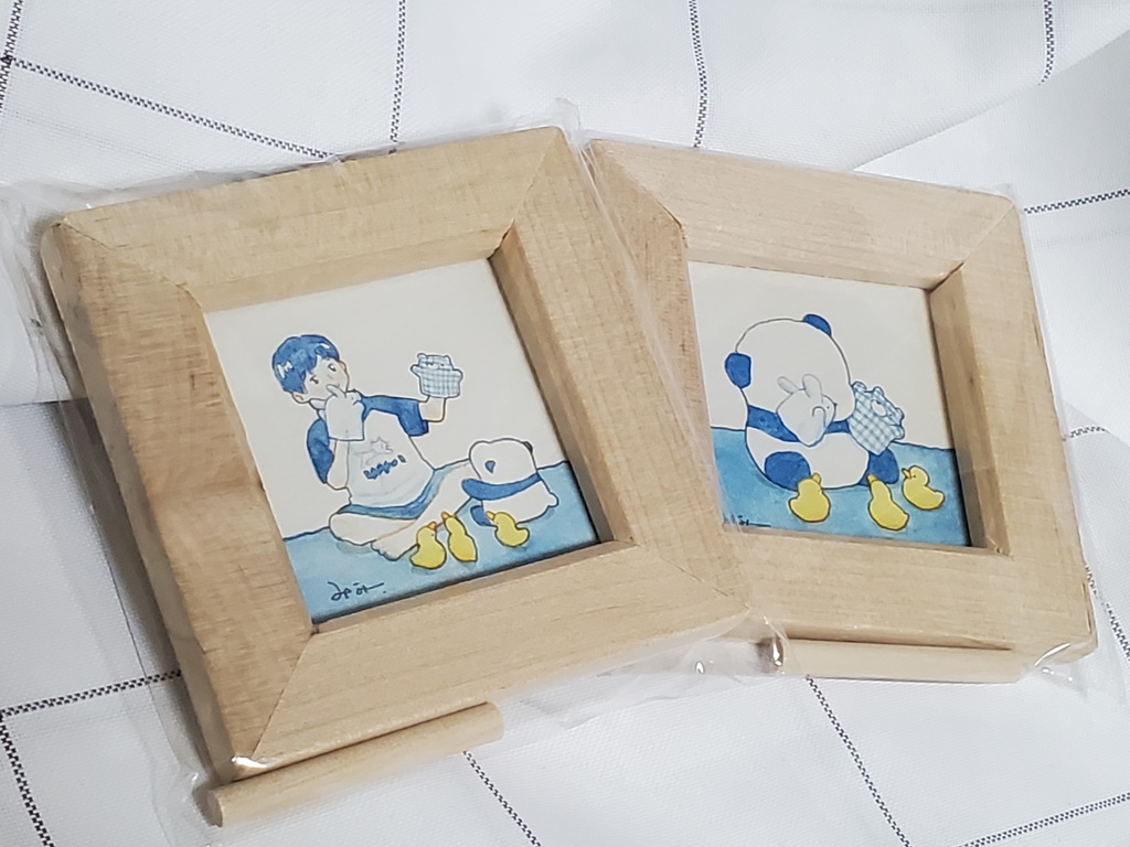 パペットで遊ぶ　ミニ原画