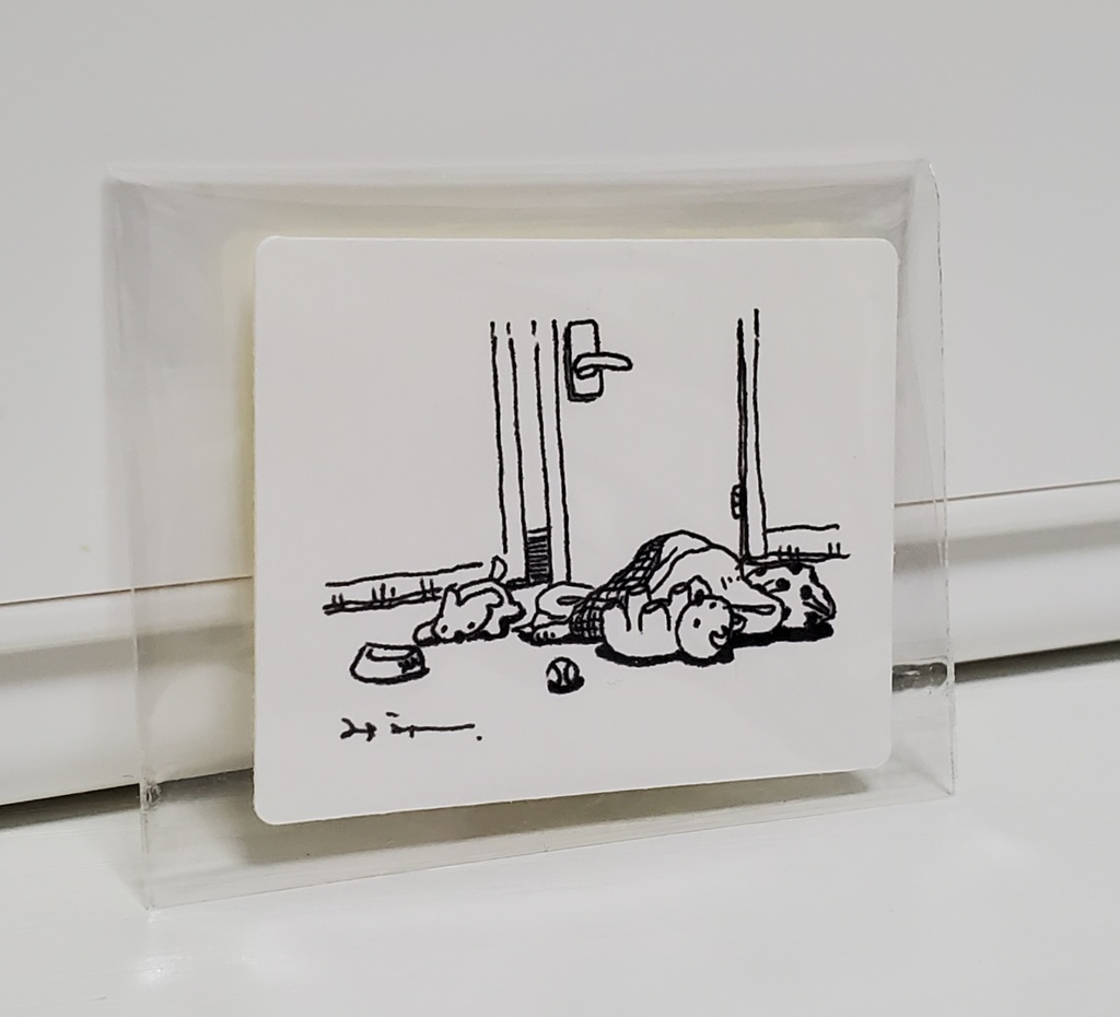 いぬと生活　シール