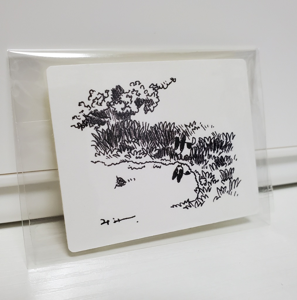 いぬと生活　シール