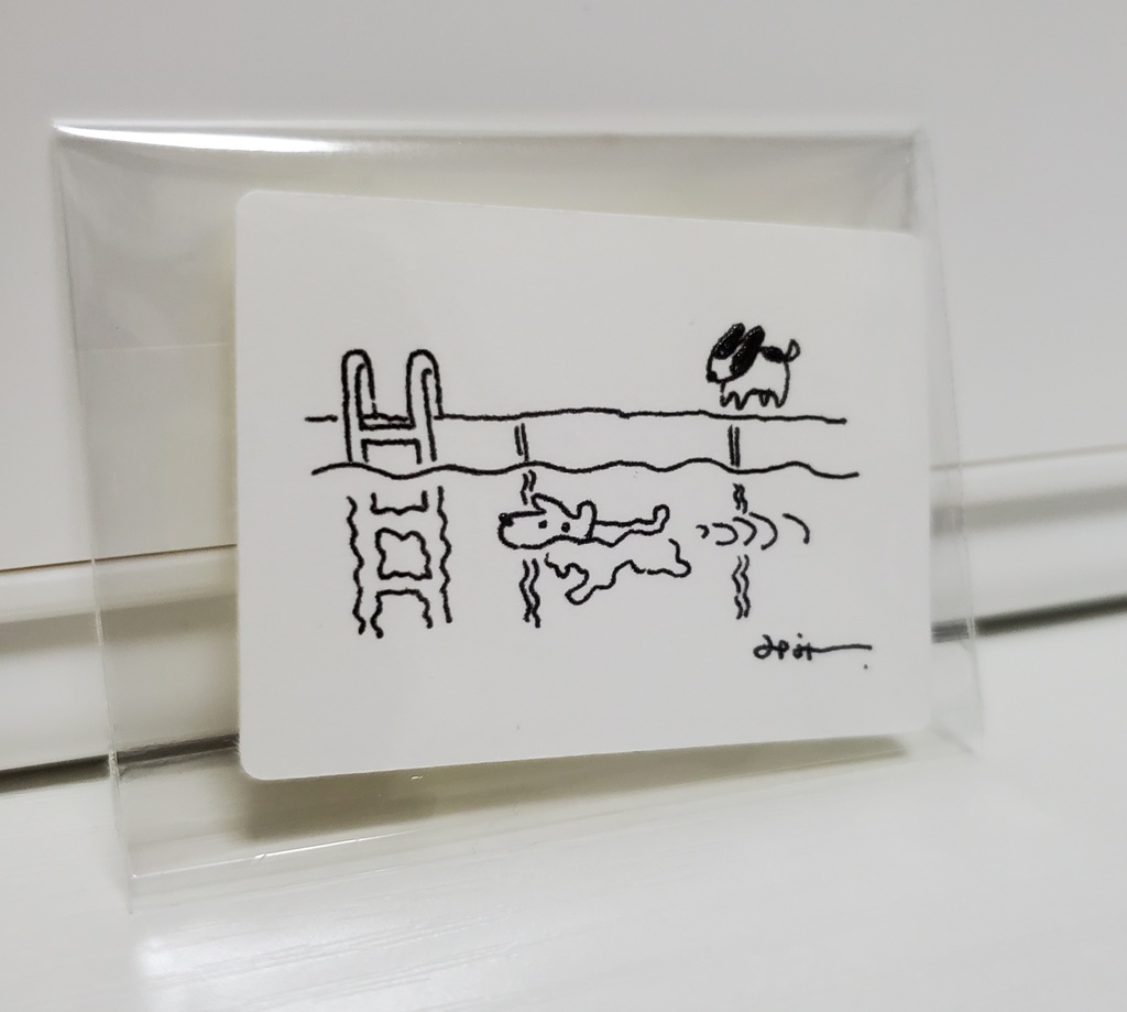 いぬと生活　シール