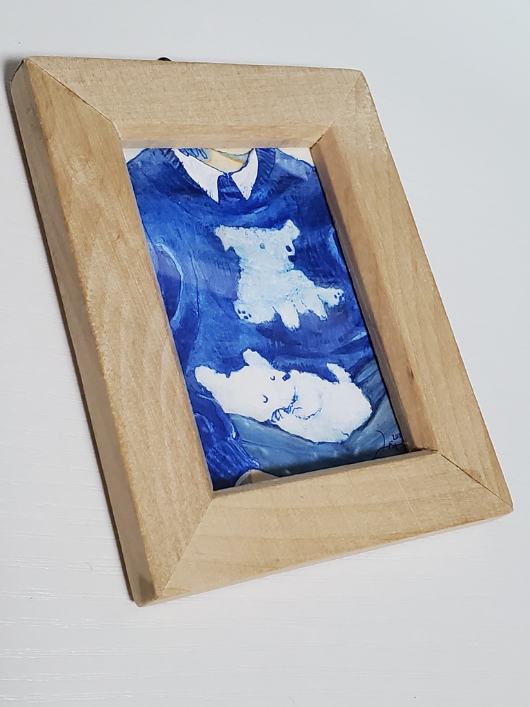 きみに似てるからお気に入り(額入りミニ原画)