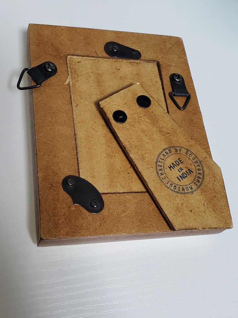 そこが落ち着くの?(額入りミニ原画)