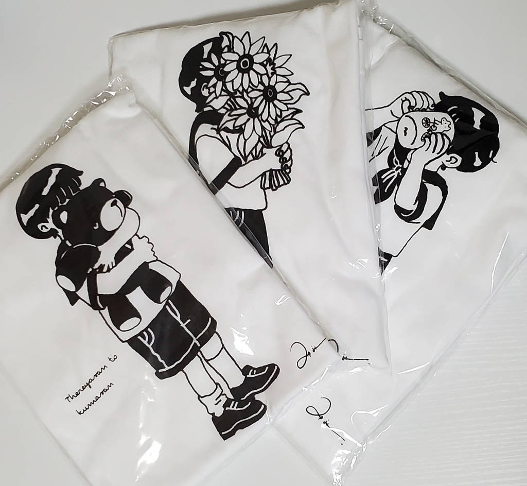 照れ屋さん　半袖Tシャツ　3枚セット