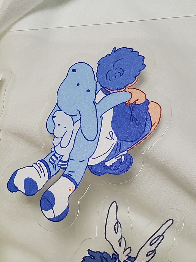 クリアステッカー