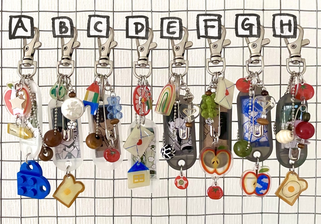 ネームタグキーホルダー