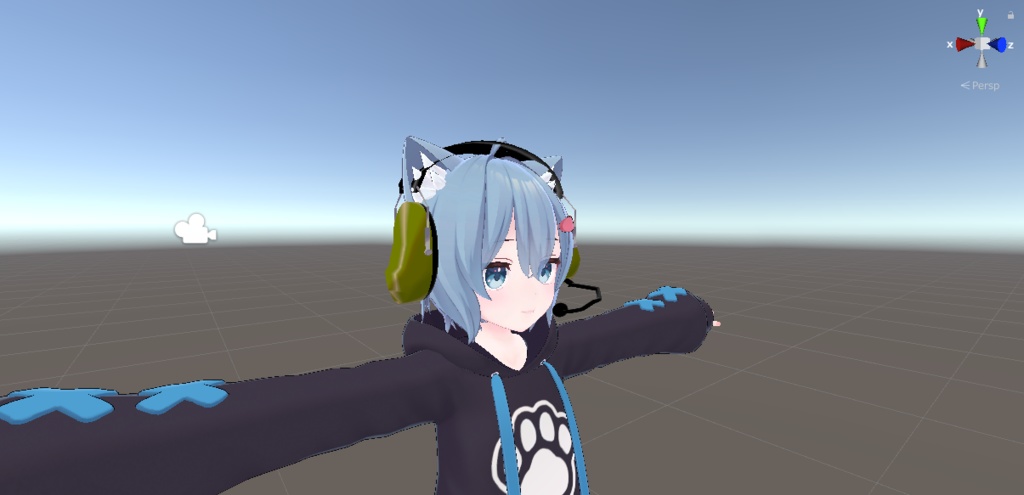 【VRC想定】ヘッドセット(ASH、ラスク対応)