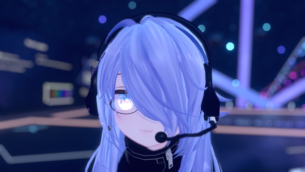 【VRC想定】ヘッドセット(ASH、ラスク対応)