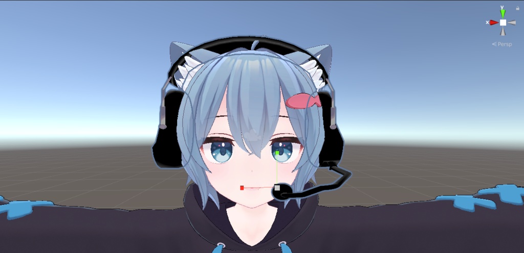 【VRC想定】ヘッドセット(ASH、ラスク対応)