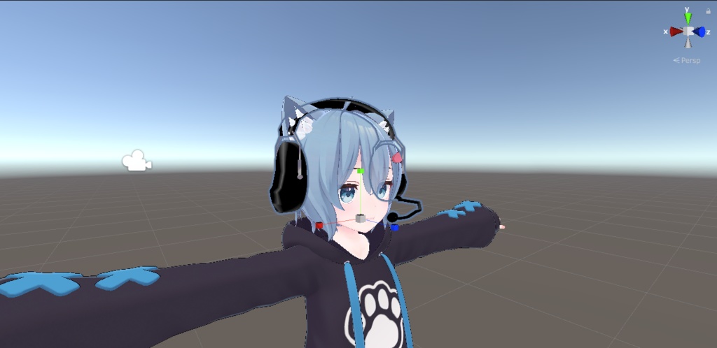 【VRC想定】ヘッドセット(ASH、ラスク対応)