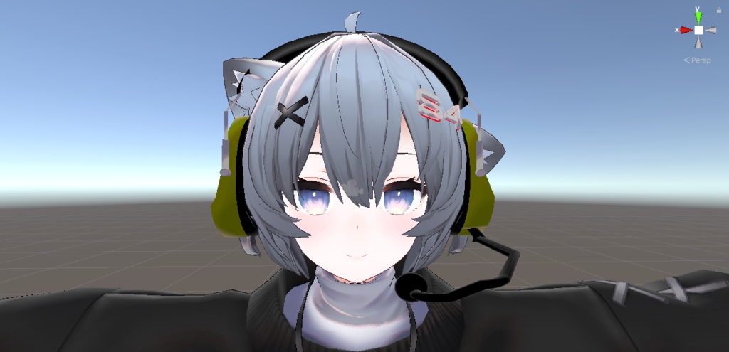 【VRC想定】ヘッドセット(ASH、ラスク対応)