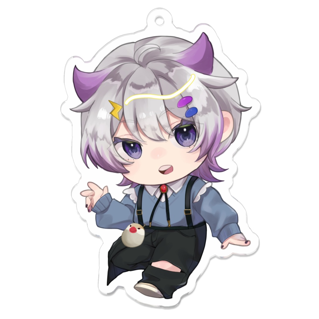 でふぉるめしづきアクリルキーホルダー