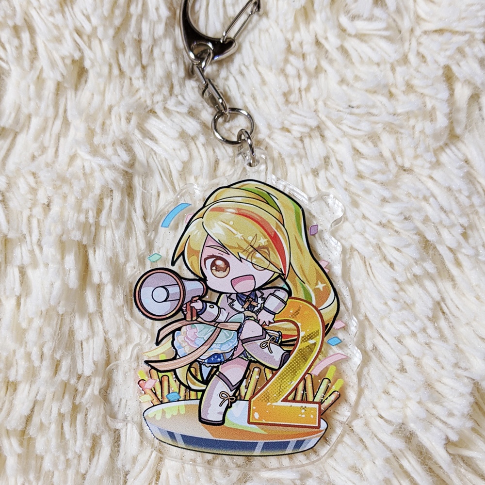 ラメラメゾンビィ アイドルアクキー・二階堂サキ