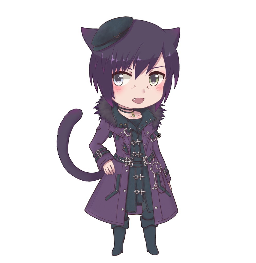 ミコッテ♂アクリルキーホルダー