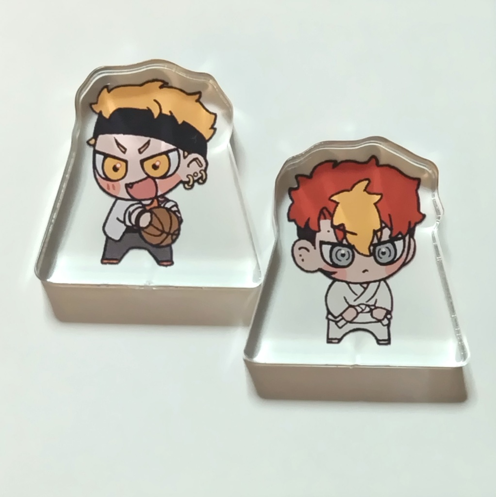 【紗月/凌牙】自立ミニアクリルスタンド【パラ学】