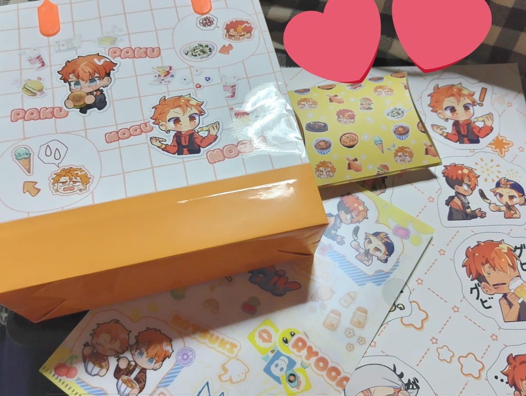 【伊藤紗月】紙袋/ピローケース/ステッカー/クリアファイル【土佐凌牙】