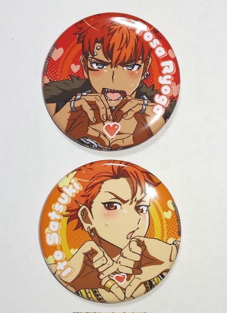 【伊藤紗月】缶バッジ【土佐凌牙】