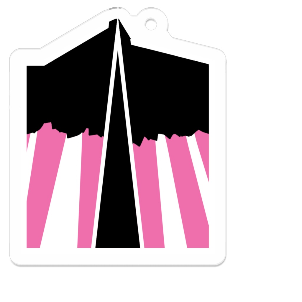 サクラバクシンオー R6S風エンブレムキーホルダー