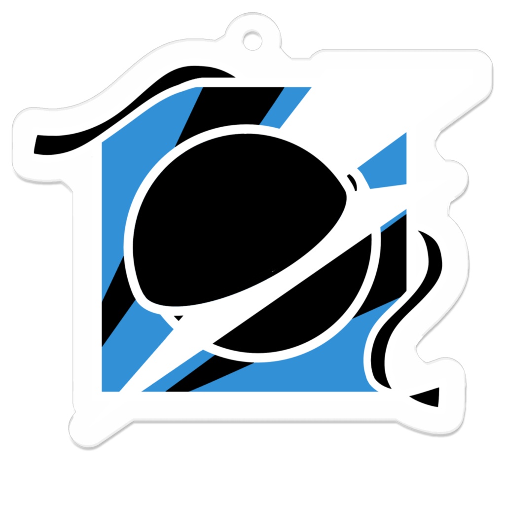 タマモクロス R6S風エンブレムキーホルダー