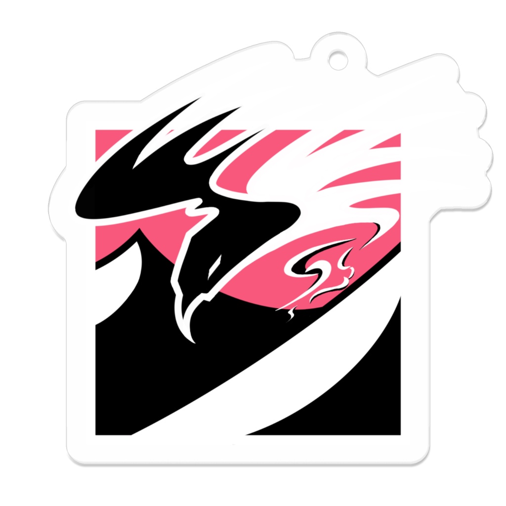 スマートファルコン R6S風エンブレムキーホルダー