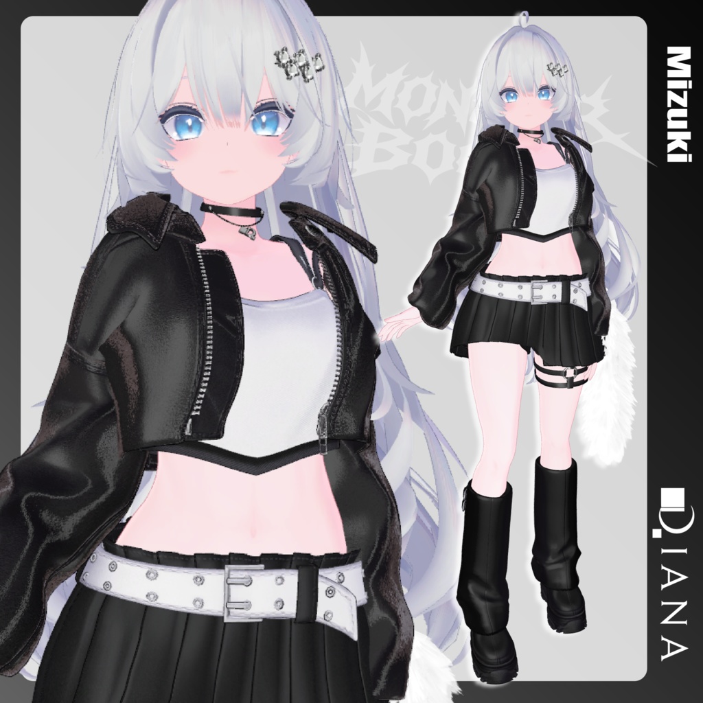 【Vketコラボ】モンスターブーツ-MONSTER BOOTS【16アバター対応】