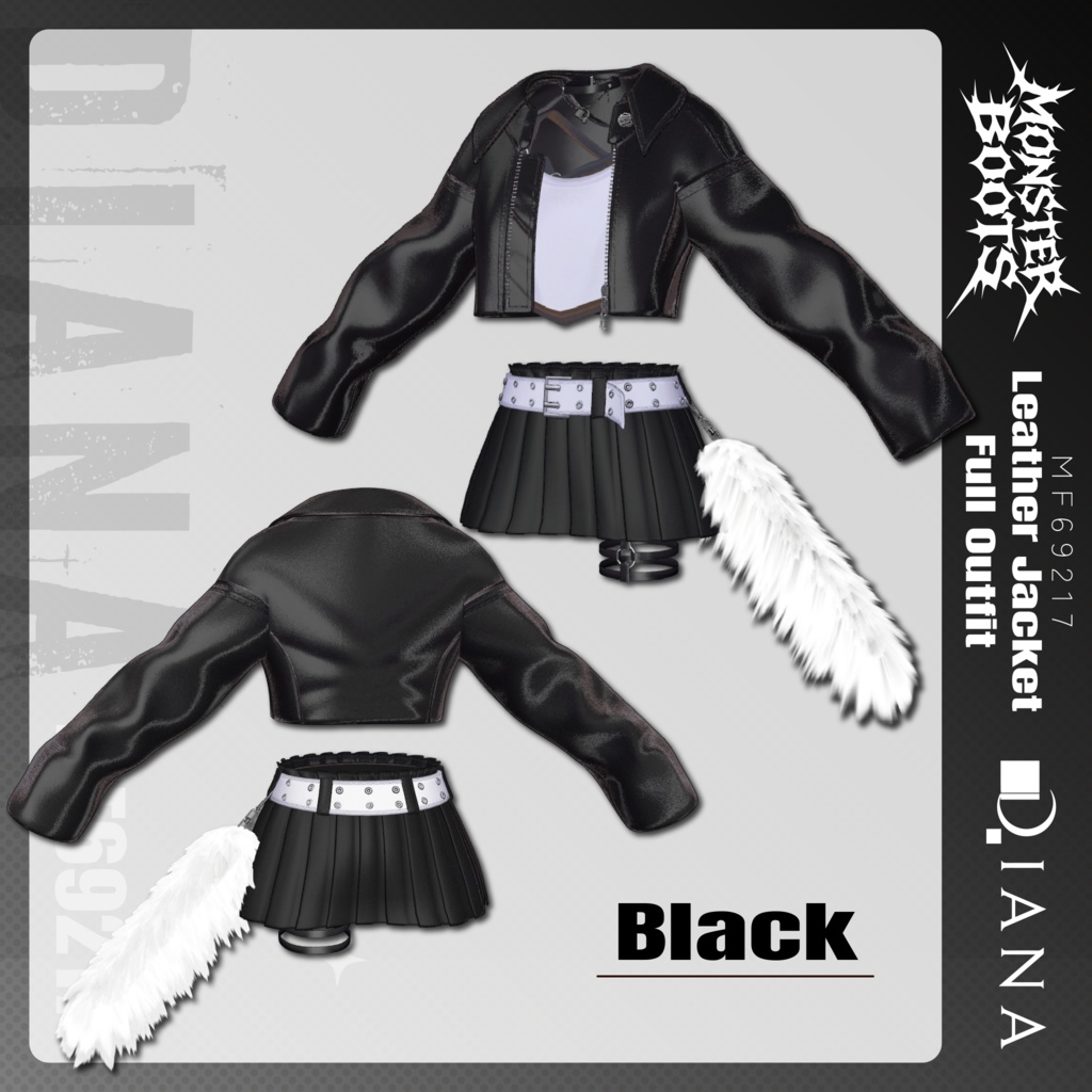 【Vketコラボ】モンスターブーツ-MONSTER BOOTS【16アバター対応】