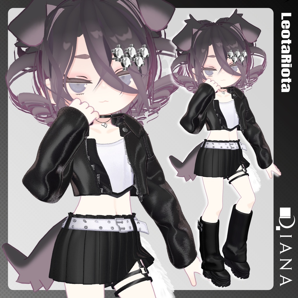 【Vketコラボ】モンスターブーツ-MONSTER BOOTS【16アバター対応】