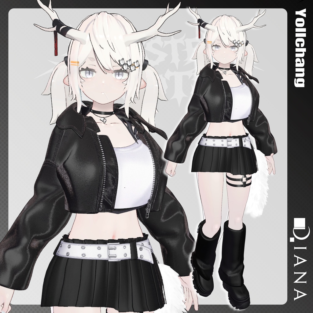 【Vketコラボ】モンスターブーツ-MONSTER BOOTS【16アバター対応】