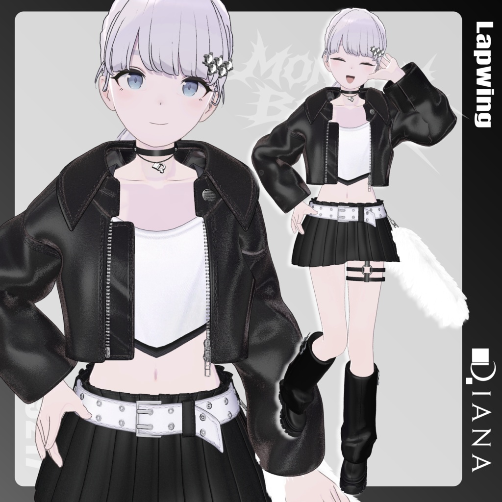 【Vketコラボ】モンスターブーツ-MONSTER BOOTS【16アバター対応】