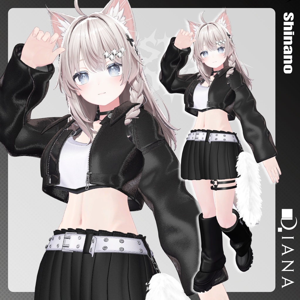 【Vketコラボ】モンスターブーツ-MONSTER BOOTS【16アバター対応】