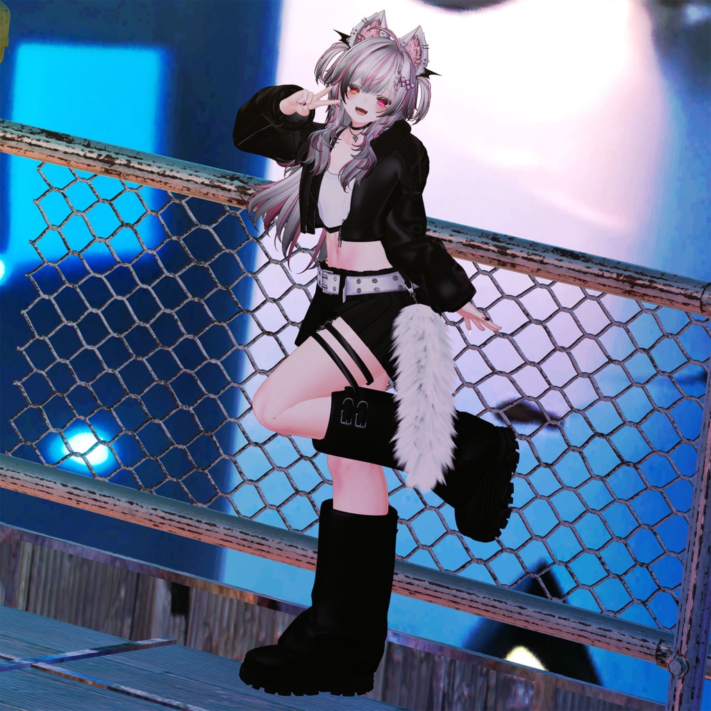 【Vketコラボ】モンスターブーツ-MONSTER BOOTS【16アバター対応】