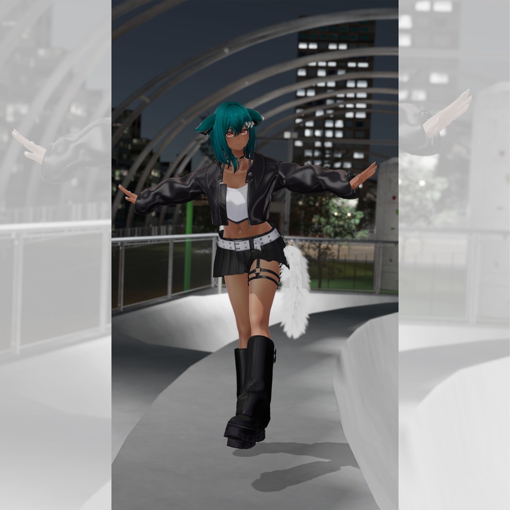 【Vketコラボ】モンスターブーツ-MONSTER BOOTS【16アバター対応】