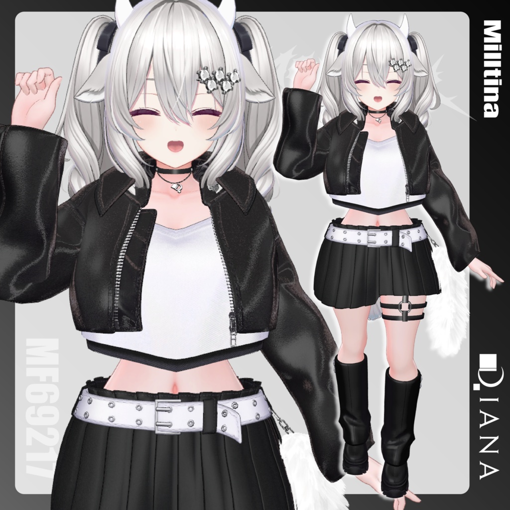 【Vketコラボ】モンスターブーツ-MONSTER BOOTS【16アバター対応】