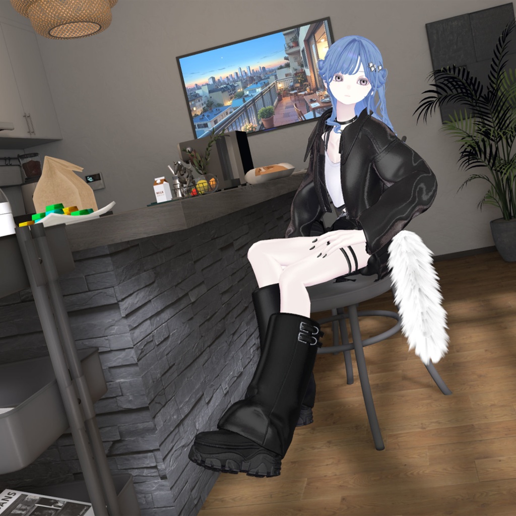 【Vketコラボ】モンスターブーツ-MONSTER BOOTS【16アバター対応】