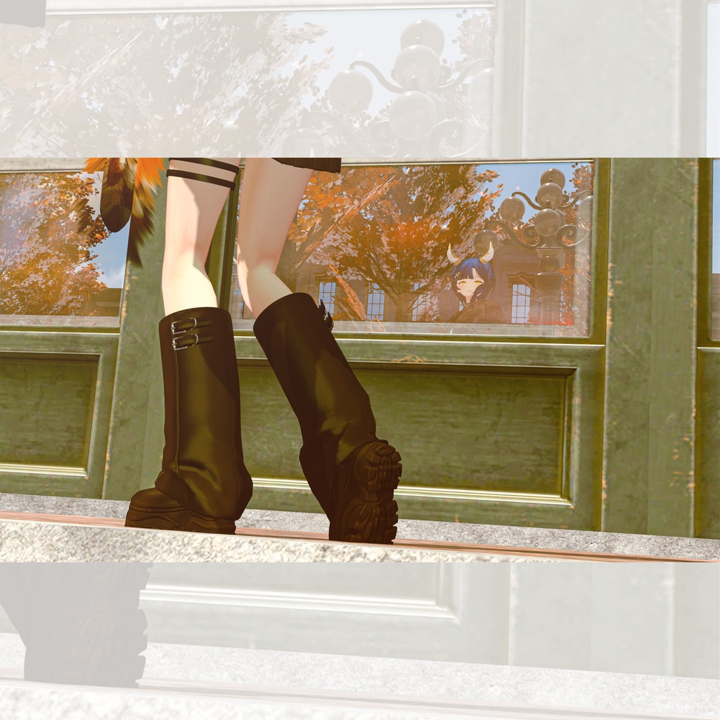 【Vketコラボ】モンスターブーツ-MONSTER BOOTS【16アバター対応】