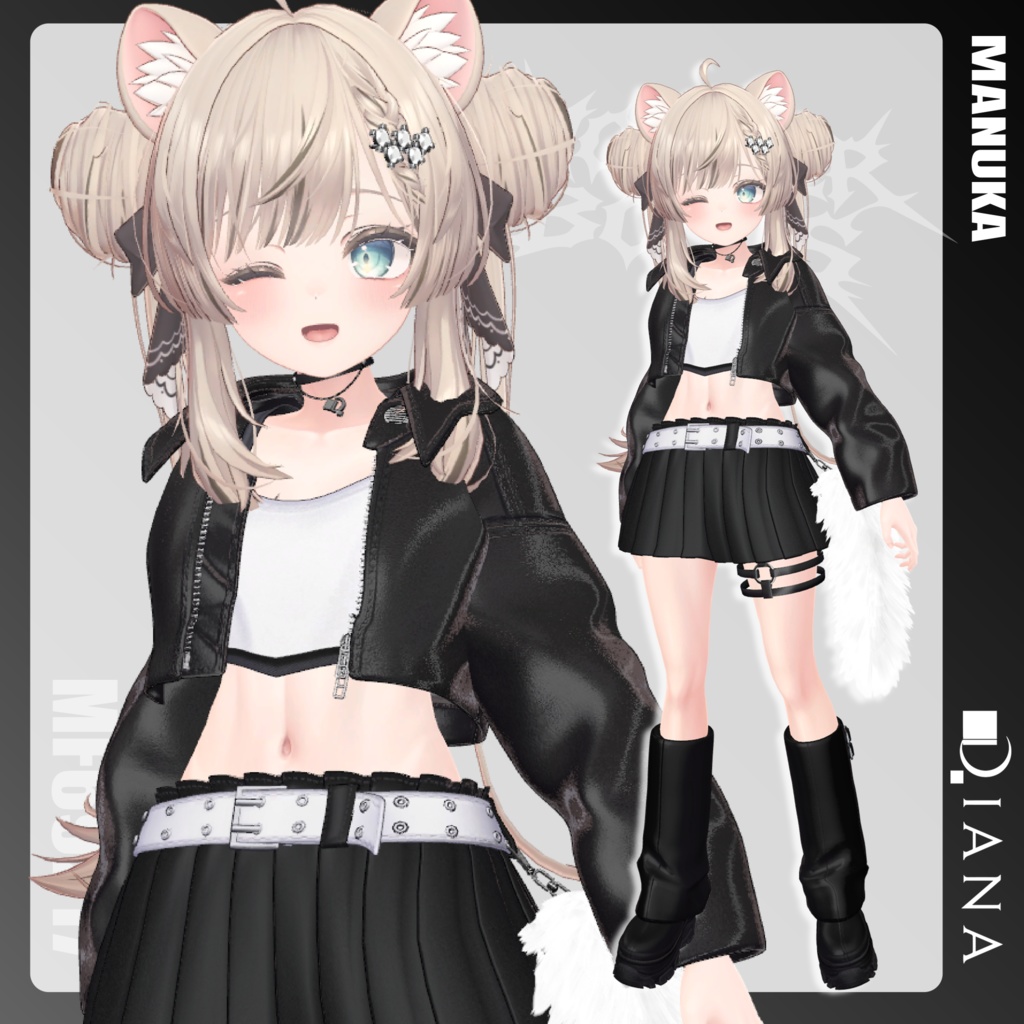 【Vketコラボ】モンスターブーツ-MONSTER BOOTS【16アバター対応】