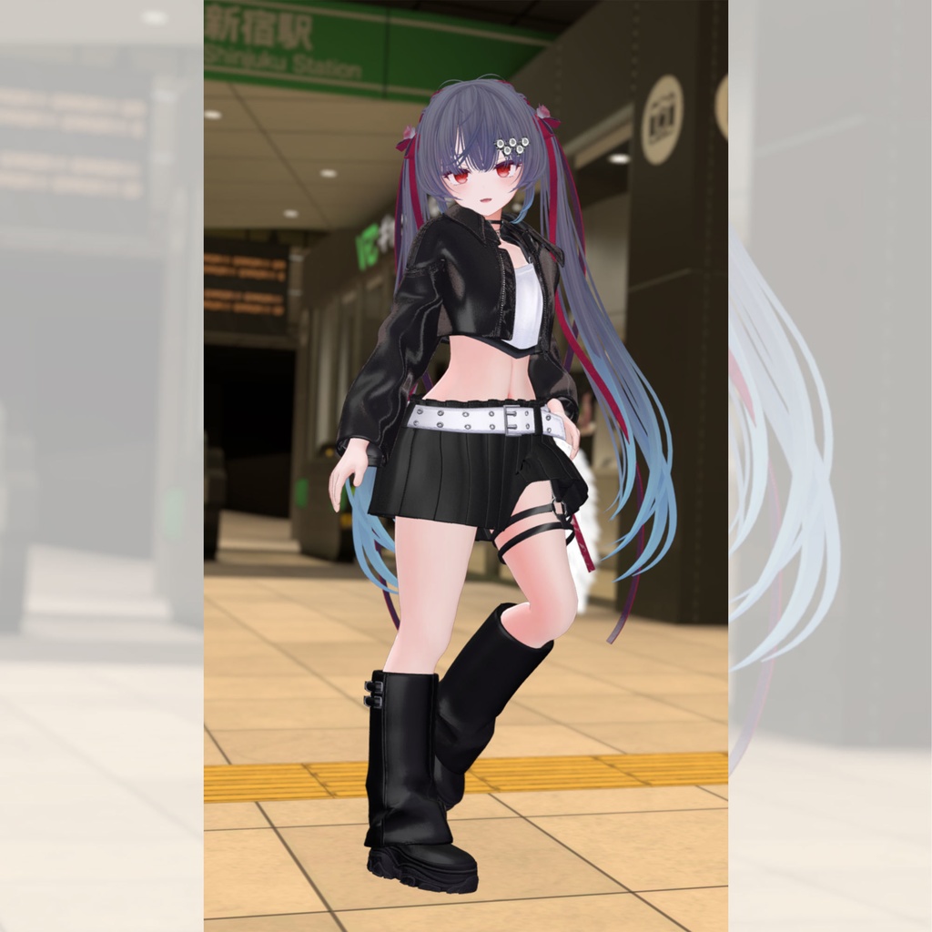 【Vketコラボ】モンスターブーツ-MONSTER BOOTS【16アバター対応】